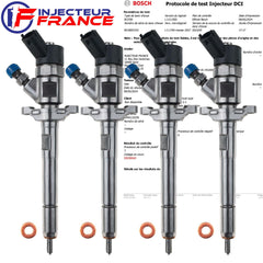 4X Injecteur Bosch 0445110259 1.6 TDCi HDi Citroen Ford