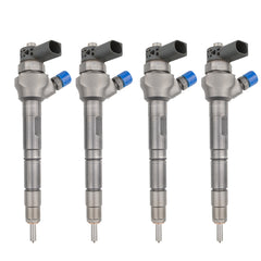4x Injecteur Bosch 0445110475 pour Audi A3 Seat Leon 2.0 TDI