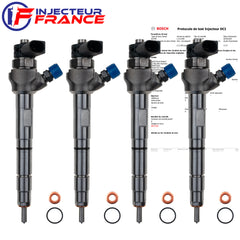 X4 0445110551 - 03L130277P BOSCH DIESEL-INJEKTOR VOLKSWAGEN CRAFTER 2.0 TDI