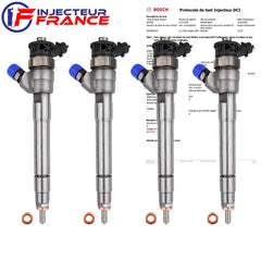 4X 0445110569 Injecteurs Bosch pour 1.6 dCi Talento Vivaro Trafic