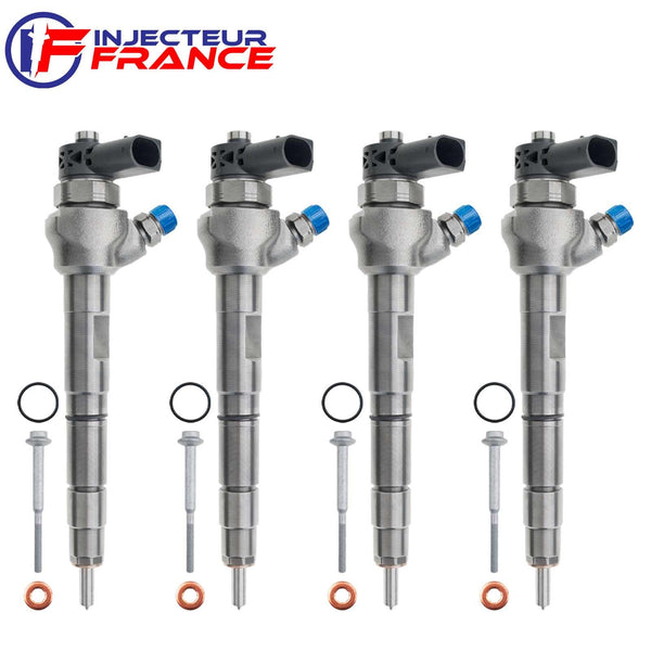 Set De 4 Injecteurs Remanufacturés 0445118003 Pour Audi/VW 2.0 TDI - Pro