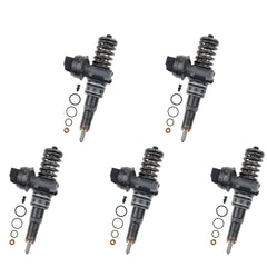 5x 0414720309 Bosch Injecteur VW T5 2.5 TDI 174 PS