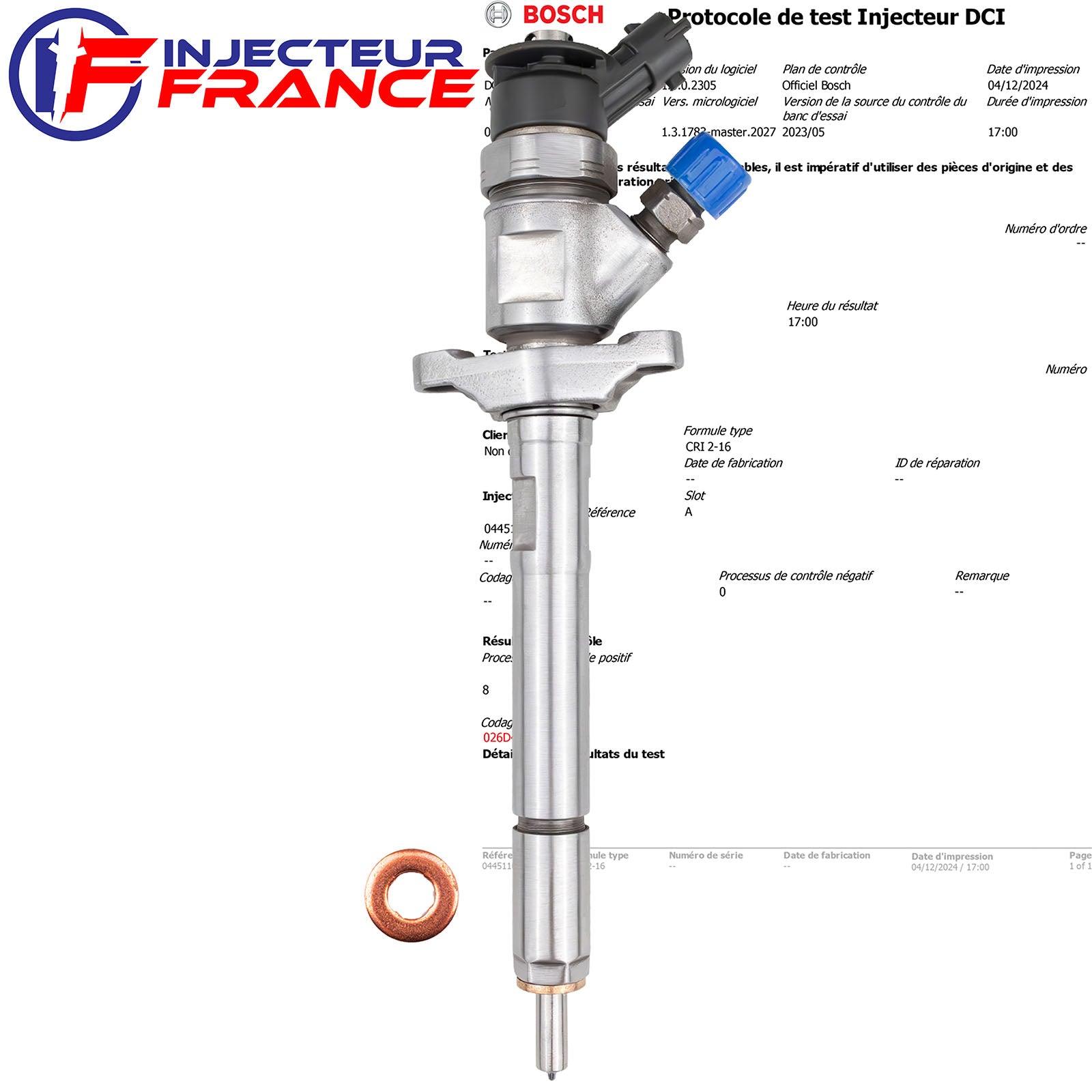 Kit De Réparation Injecteur ENGITECH ENT250504 - Compatible Ford Focus Mk2 (3/5 Portes)