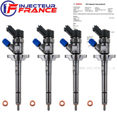 4X Bosch 0445110239 Injecteurs 1.6 HDi TDCi Citroën Peugeot Ford 0986435122