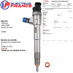 Injecteur Bosch 0445110800 Dacia Renault 1.5 Blue dCi
