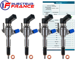 X4 9674973080 9802448680 Diesel-INJEKTOR Ford Citroen Peugeot Volvo Mazda 1.6HDI